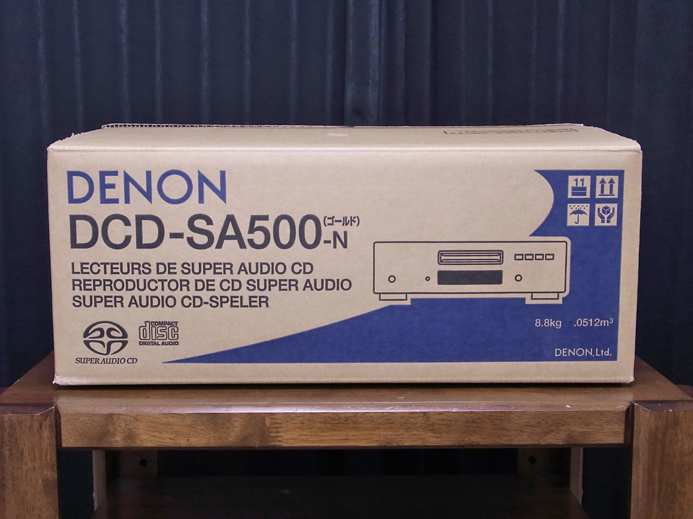 DENON DCD-SA500-N(ゴールド),CDプレーヤー - 中古オーディオの販売や買取ならジャストフレンズ