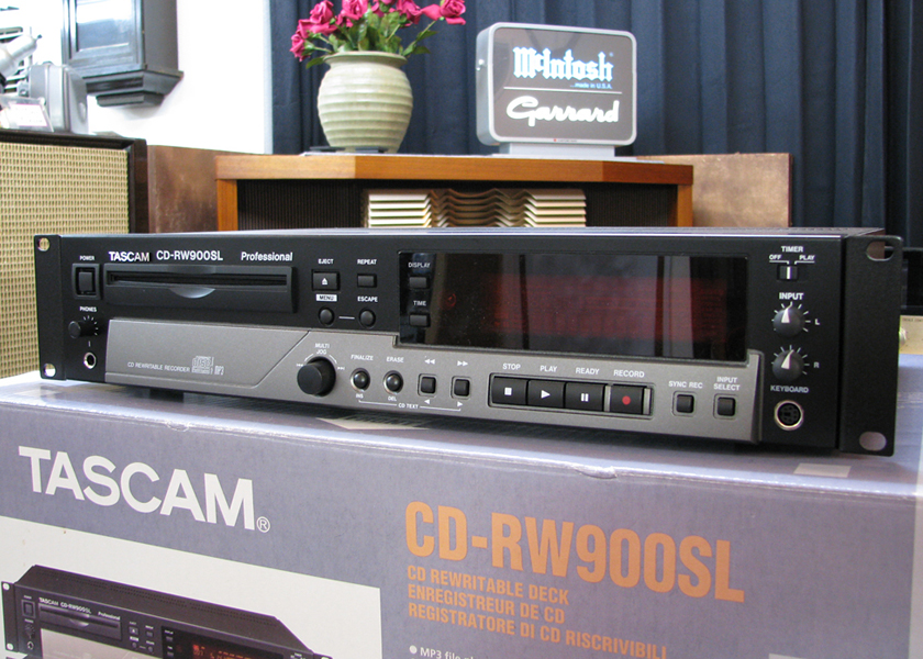 TASCAM CD-RW900SL CDレコーダー - 中古オーディオの販売や買取なら