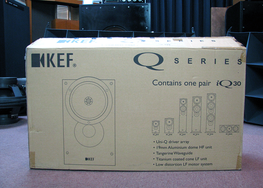 KEF iQ30 ケフ スピーカー - 中古オーディオの販売や買取ならジャストフレンズ