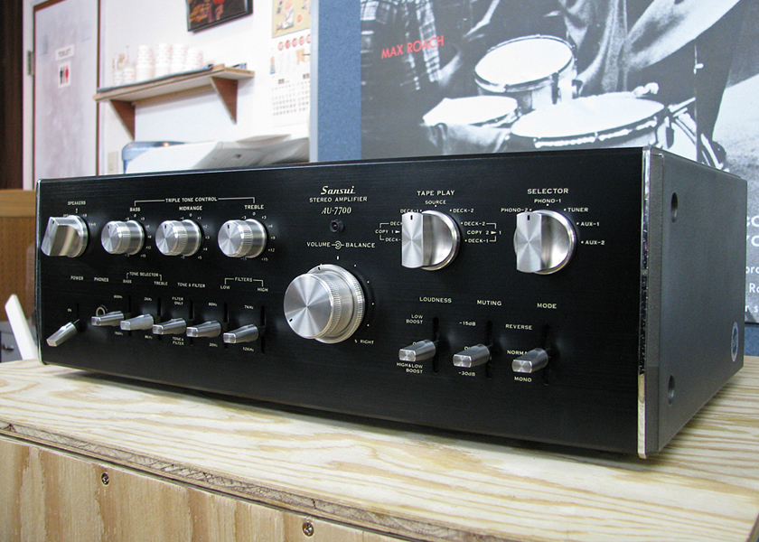 SANSUI(サンスイ) AU-7700 プリメインアンプ - 中古オーディオの販売や