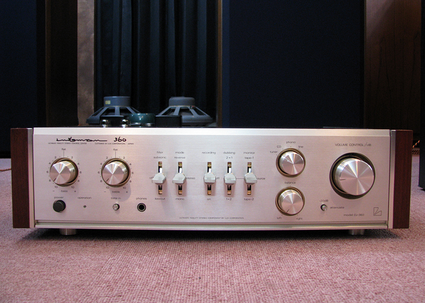 LUXMAN CL-360 管球式コントロールアンプ - 中古オーディオの販売や ...