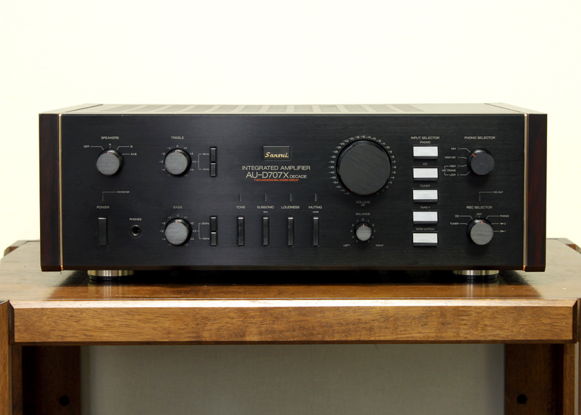 SANSUI AU-D707X DECADE プリメインアンプ-silversky-lifesciences.com