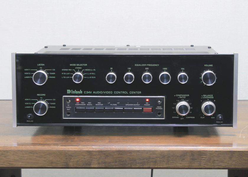 mcintosh c34v マッキントッシュ　プリアンプ　mcIntosh