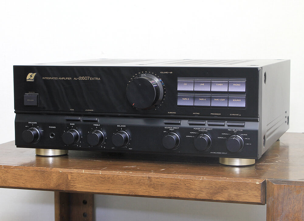 SANSUI サンスイ AU-α607 EXTRA プリメインアンプ - 中古オーディオの ...