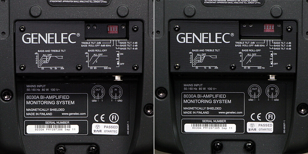 GENELEC ジェネレック 8030A アクティブモニタースピーカー - 中古オーディオの販売や買取ならジャストフレンズ