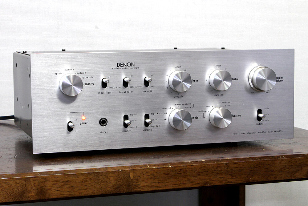 DENON デノン PMA-255 プリメインアンプ - 中古オーディオの販売や買取 ...