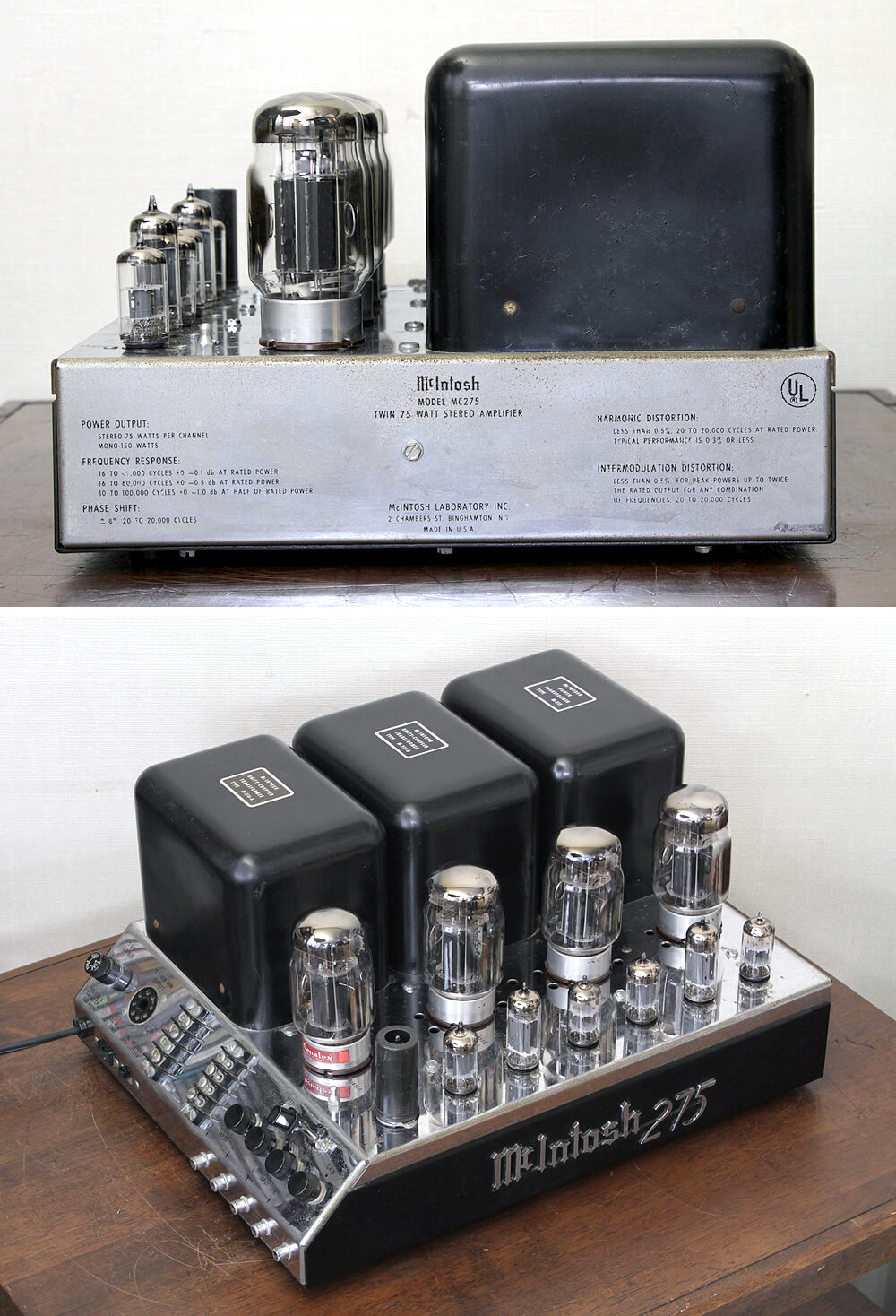 McIntosh マッキントッシュ MC275 パワーアンプ オリジナル - 中古 