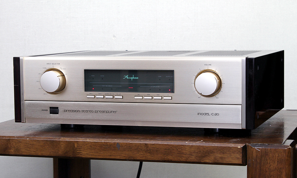 Accuphase アキュフェーズ C-270 プリアンプ - 中古オーディオの販売や