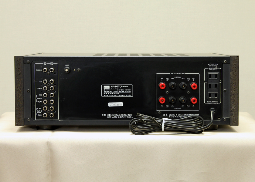サンスイ プリメインアンプ SANSUI AU-D607X Decade - オーディオ機器