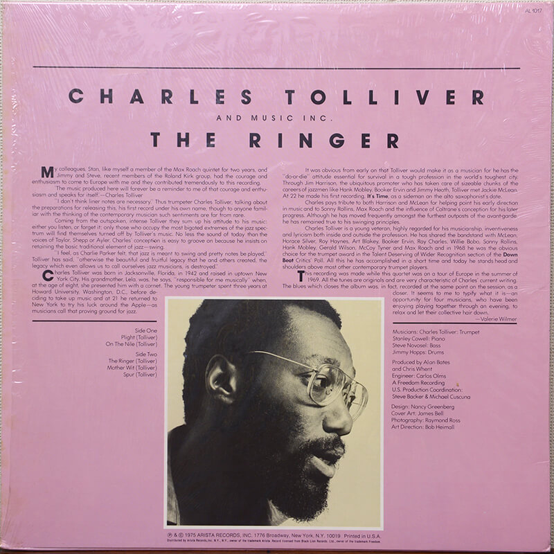 Charles Tolliver And Music Inc. - The Ringer | ジャズレコード通販