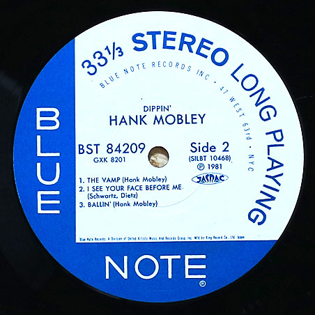 HANK MOBLEY - Dippin' | ジャズレコード通販・買取のジャストフレンズ