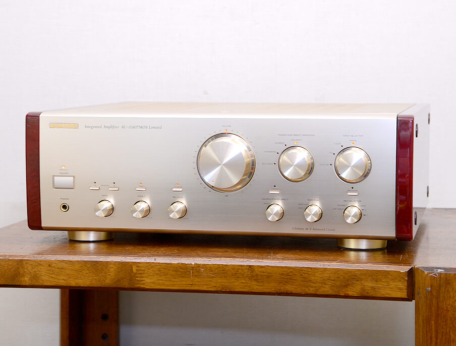 SANSUI AU-α607 MOS Limited プリメインアンプ / 札幌の中古オーディオ ...