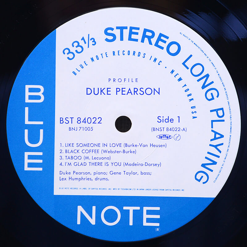 Duke Pearson - Profile | ジャズレコード通販・買取のジャストフレンズ