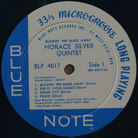The HORACE SILVER Quintet & Trio - Blowin' The Blues Away