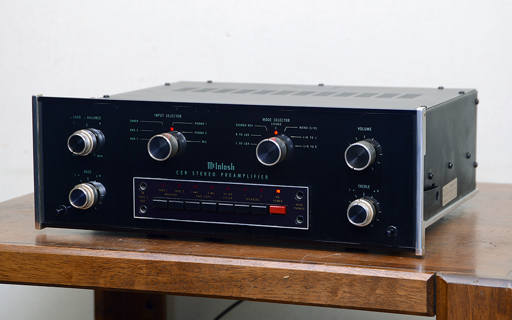 McIntosh マッキントッシュ C29 コントロールアンプ