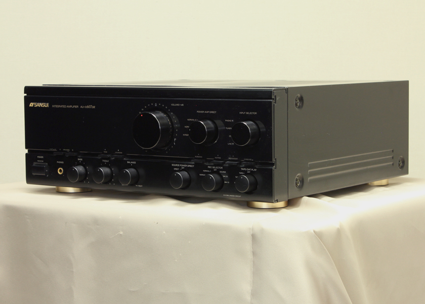 SANSUI AU-α 607DR プリメインアンプ - 中古オーディオの販売や買取ならジャストフレンズ