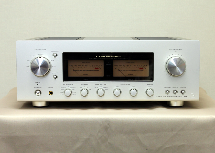 LUXMAN L-550A プリメインアンプ - 中古オーディオの販売や買取ならジャストフレンズ