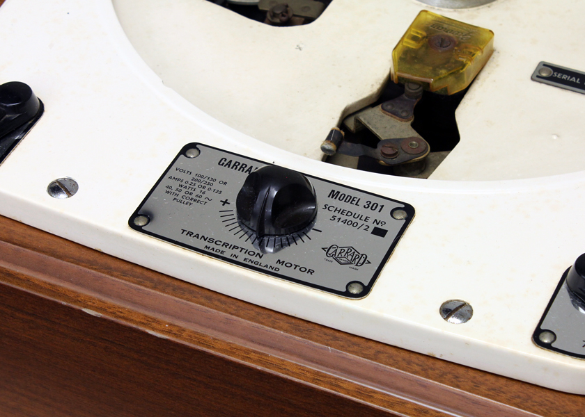 Garrard 301 ユートピア製キャビネット - 中古オーディオの販売や買取ならジャストフレンズ