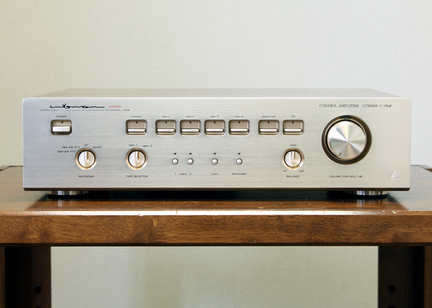 LUXMAN C-06α プリアンプ - 中古オーディオの販売や買取ならジャストフレンズ