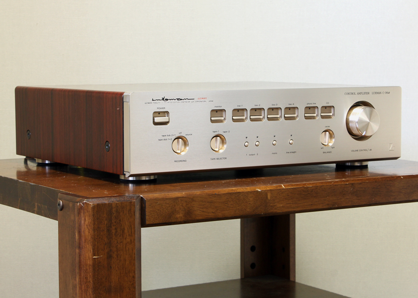 LUXMAN C-06α プリアンプ - 中古オーディオの販売や買取ならジャストフレンズ