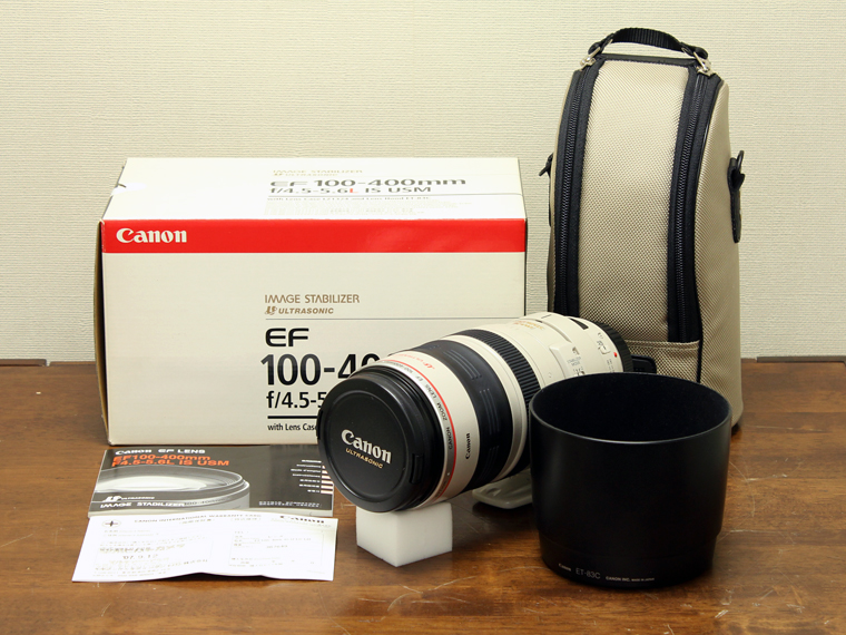 CANON EF100-400mm f/4.5-5.6L IS USM 4