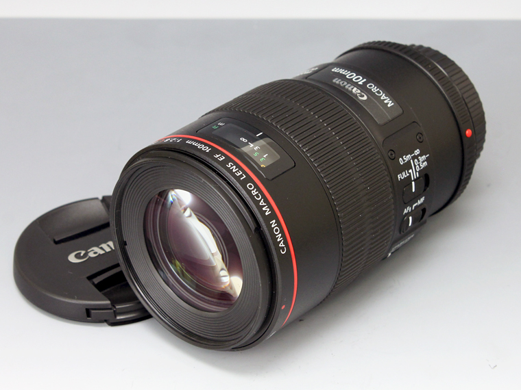 CANON EF100mm f2.8 Macro IS USM マクロレンズ - 札幌中古カメラ 販売
