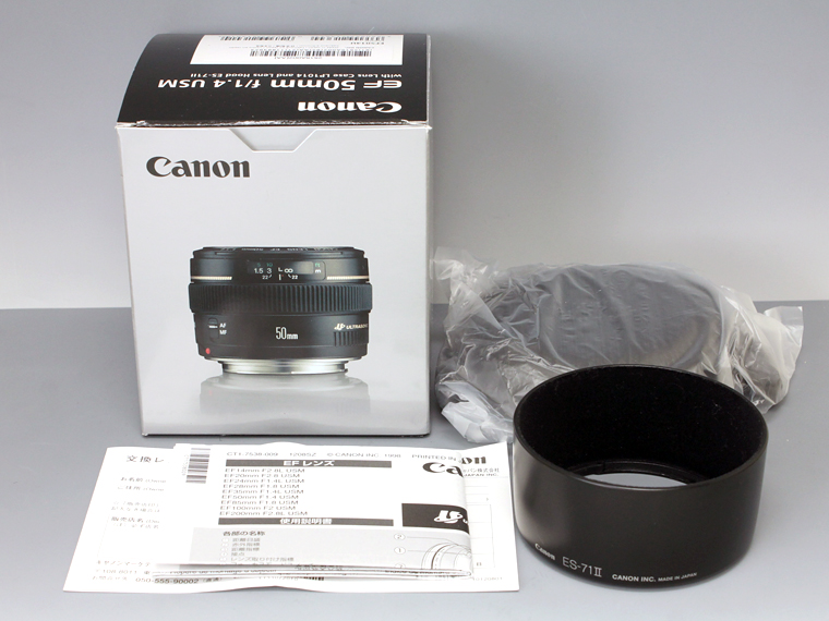 CANON EF 50mm f1.4 USM ñ4