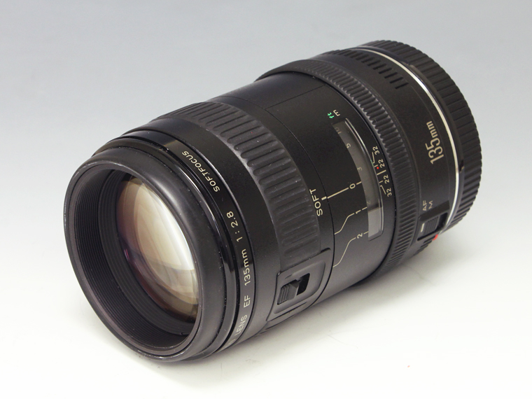 Canon EFレンズ EF135mm F2.8 単焦点レンズ 望遠( 良品) - カメラ