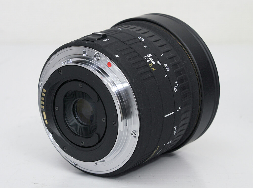 SIGMA シグマ 8mm F4 EX DG Circular Fisheye レンズ キャノン用
