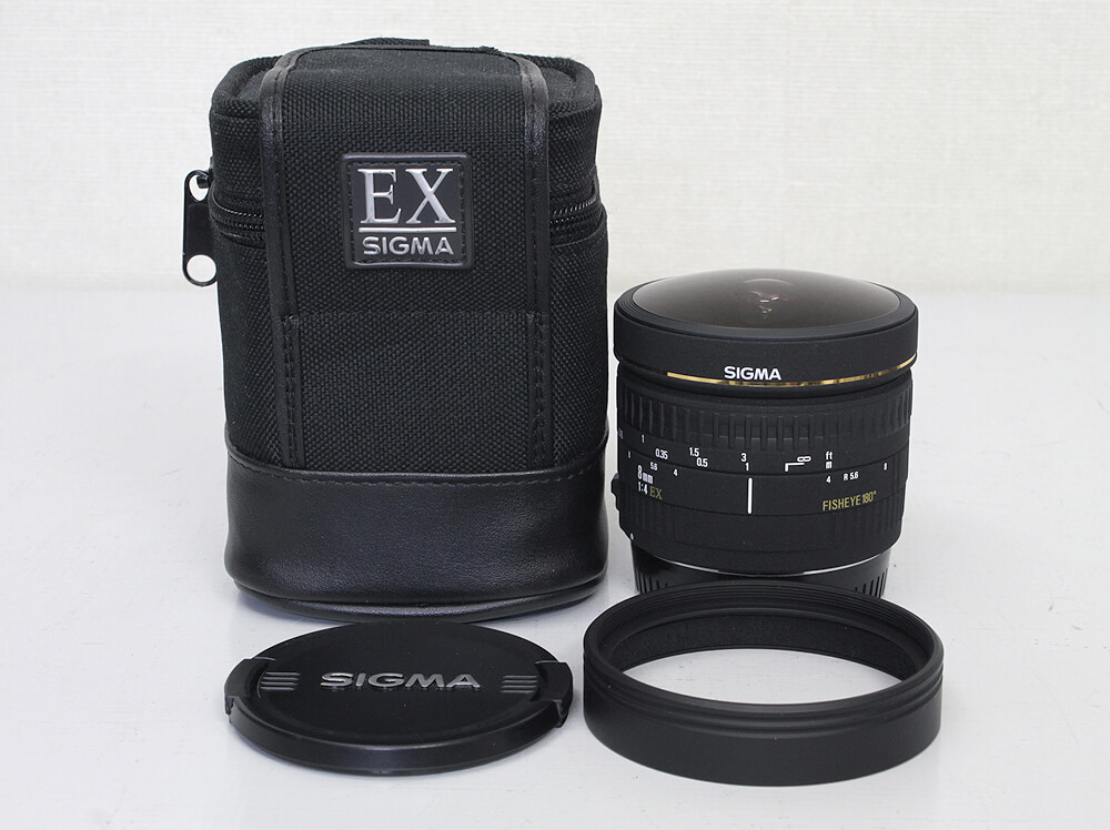 Ｐｒｅｍｉｕｍ Ｌｉｎｅ 【SIGMA】EX 8mm F4 FISHEYE 180° Canon