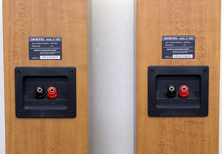 オンキョー ONKYO D-105F トールボーイスピーカー ペア 同シリアル
