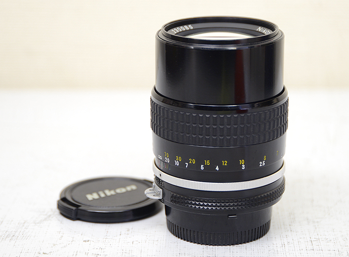 NIKON ニコン Ai NIKKOR 135mm F3.5 単焦点望遠レンズ - 札幌中古