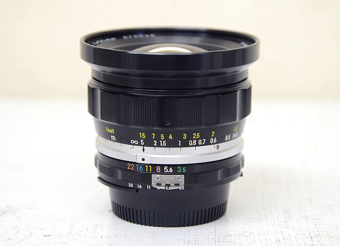 Nikon NIKKOR-UD F:3.5 20mm 単焦点 広角レンズ-