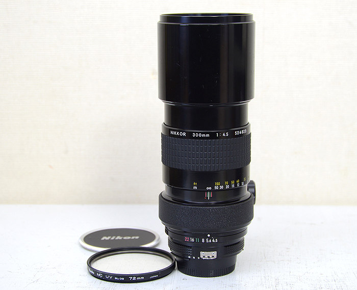 NIKON ニコン Ai NIKKOR 300mm F4.5 単焦点望遠レンズ - 札幌中古 ...