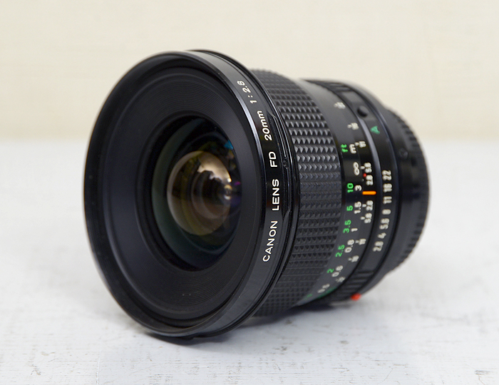 専用キヤノン New FD 20mm F2.8