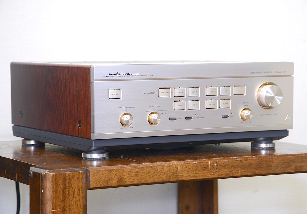 LUXMAN L-570 プリメインアンプ2枚目