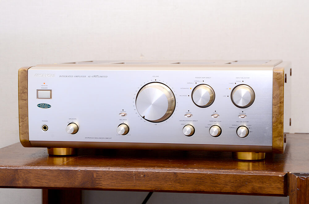 SANSUI AU-α907Limited プリメインアンプ1枚目