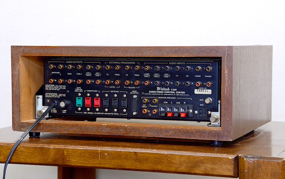 McIntosh マッキントッシュ C34V コントロールアンプ 渾身の