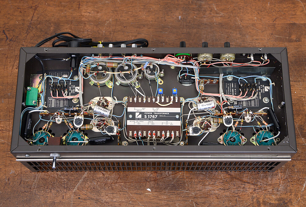 LUXMAN MQ60 Custom 真空管パワーアンプ6枚目