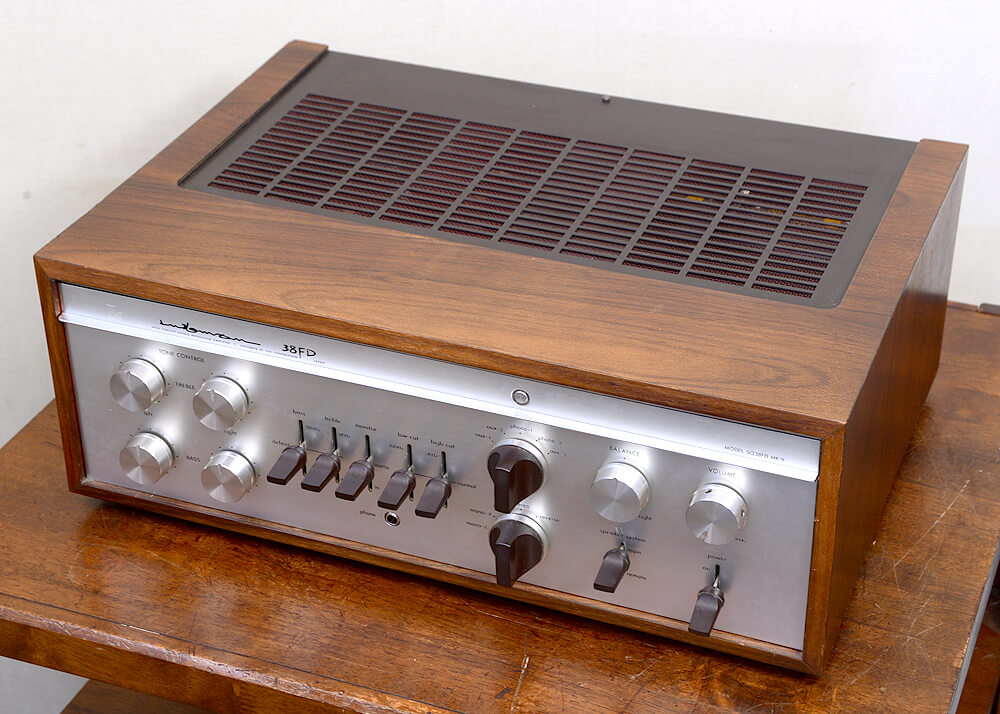 LUXMAN SQ38FD MKⅡ 真空管プリメインアンプ3枚目