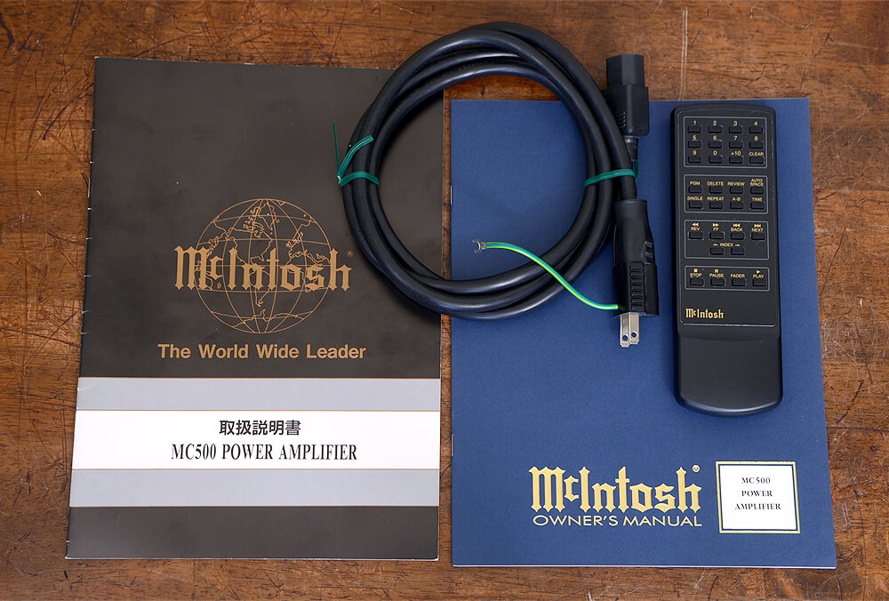 McIntosh MC500 パワーアンプ6枚目