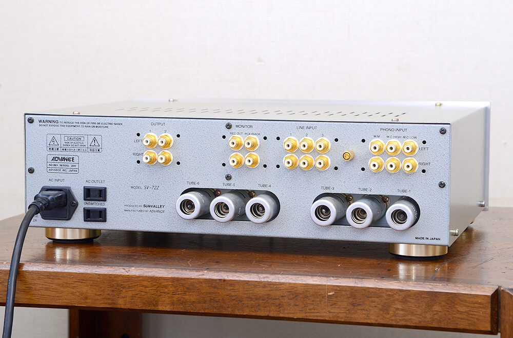 SUNVALLEY SV-722 真空管プリアンプ3枚目