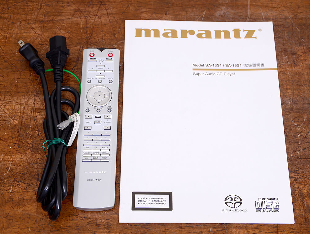 Marantz SA-13S1 SACDプレーヤー 5枚目