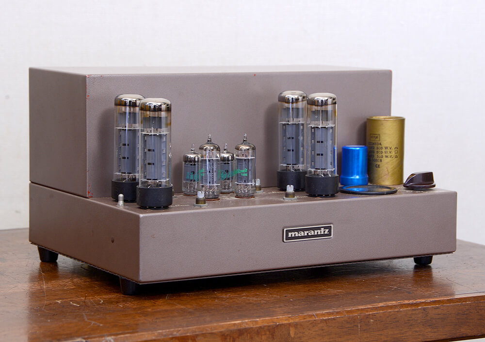 Marantz マランツ #8B 真空管アンプ 動作品 予備球付属 - オーディオ機器