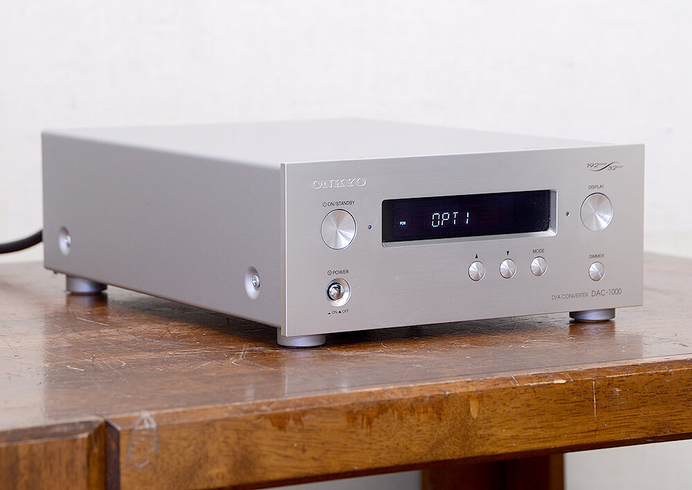 高質 良品 ONKYO ONKYO D/Aコンバーター DAC-1000S Ｌｉｎｅ シルバー