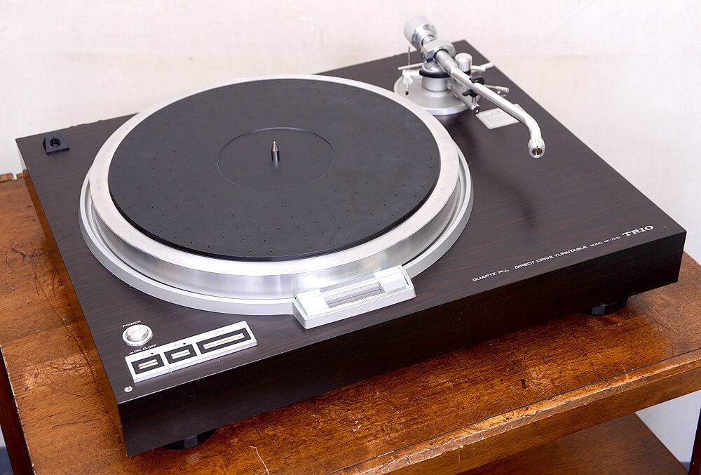 動作良好】TRIO レコードプレーヤー KP-7070 ターンテーブル 【公式通販】