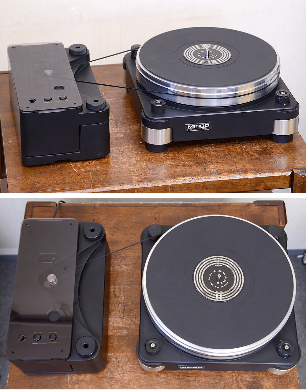 ◇ MICRO マイクロ精機 RB-1500 RY-1500D ターンテーブル 現状品