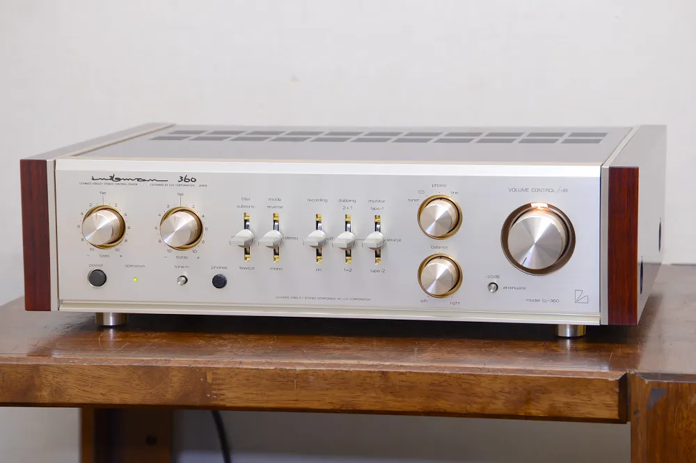 LUXMAN CL-360 真空管プリアンプ/コントロールアンプ1枚目