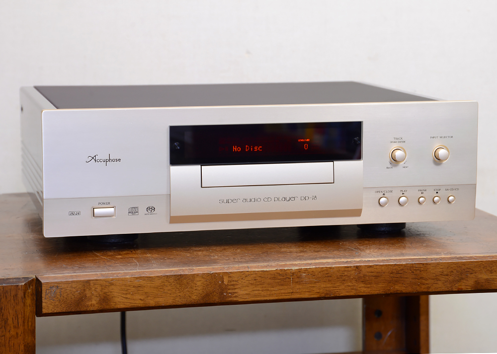 Accuphase アキュフェーズ DP-78 SACDプレーヤー 取扱説明書
