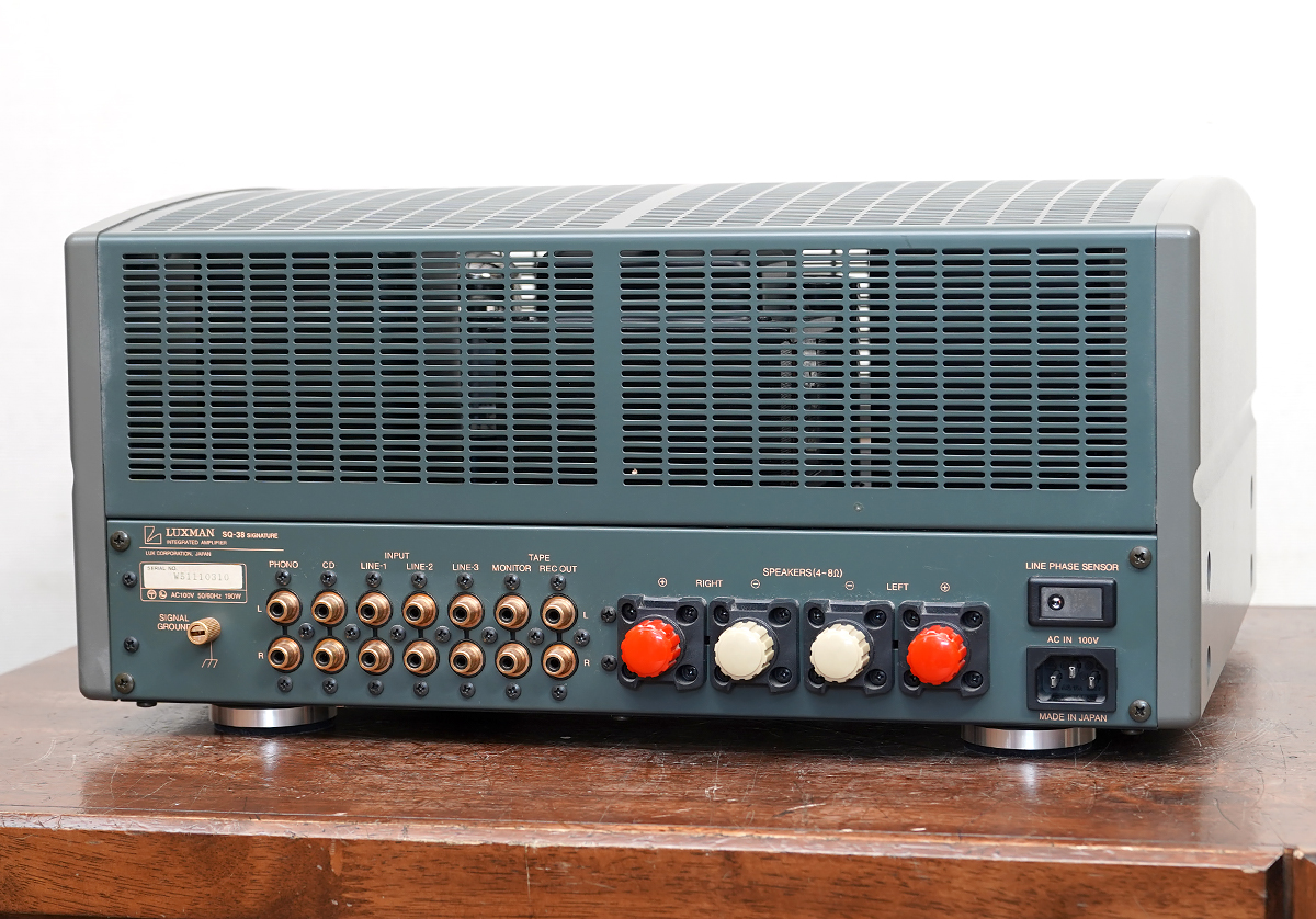 LUXMAN SQ-38 Signature 管球式プリメインアンプ